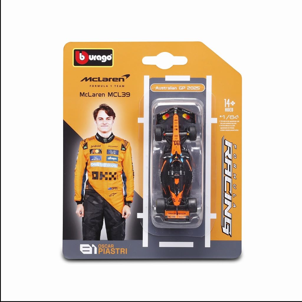 Amazon | 京商 (Kyosho) BURAGO 1/64 マクラーレン F1チーム MCL39